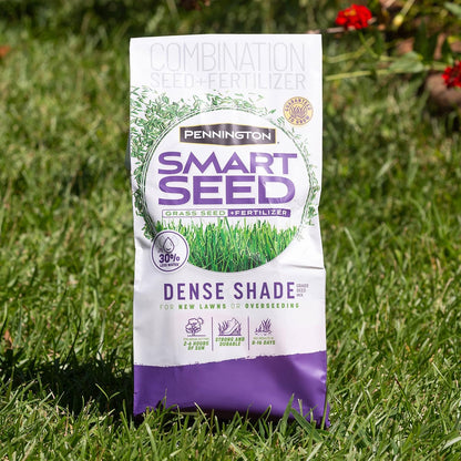Smart Seed Dense Shade Mix Grass Seeds for Lawn, 7 Lb