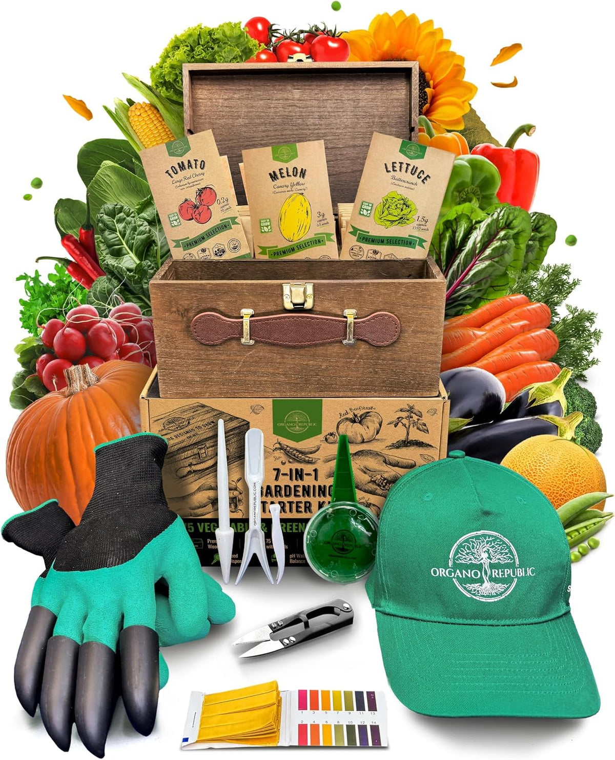 55 Vegetable Seeds Variety Pack - 35,600+ Non-Gmo Heirloom Seeds for Planting Vegetables and Fruits in Individual Seed Packets, Home Garden Seeds for Hydroponic, Indoor and Outdoors Gardening