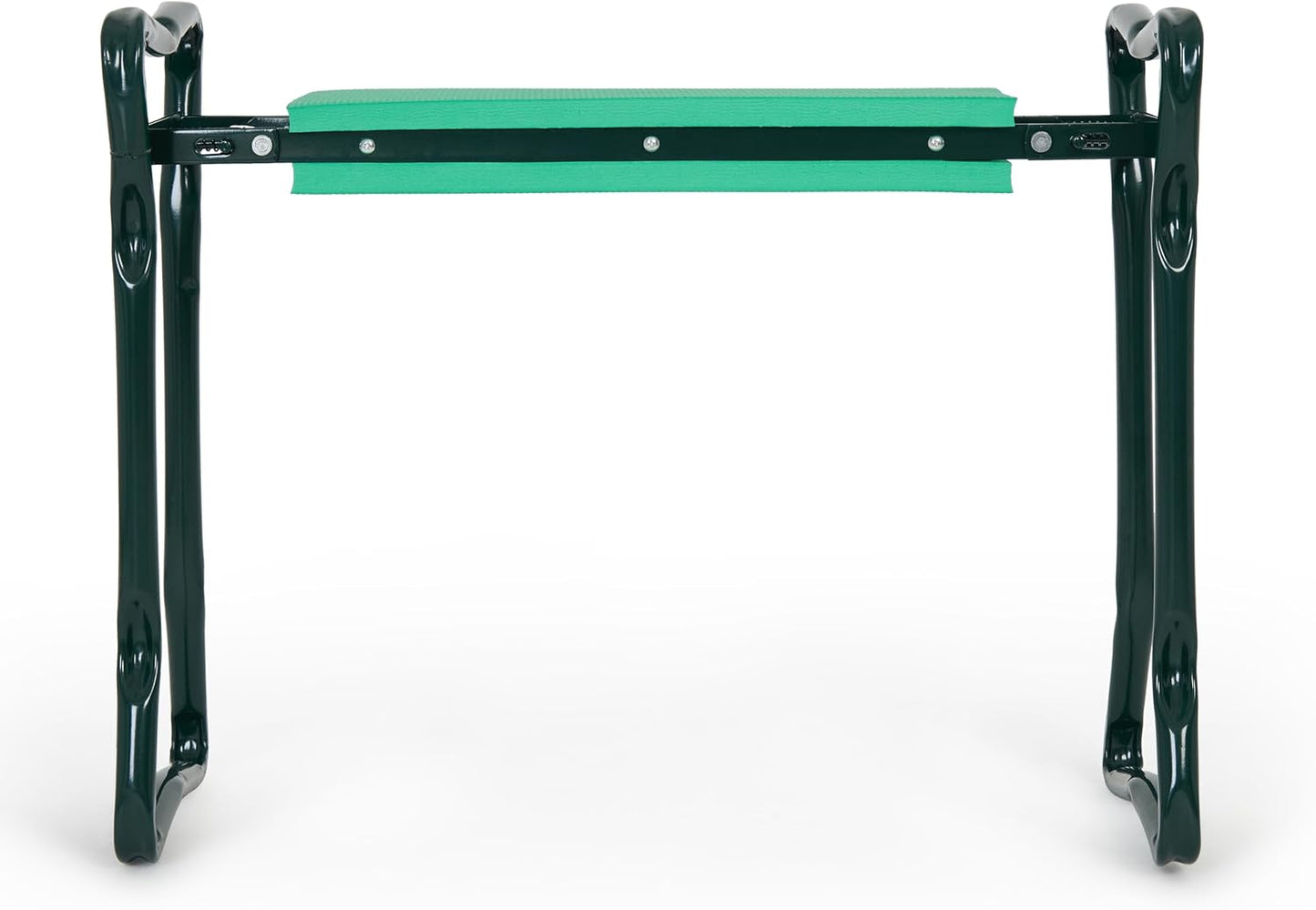 Backyard Expressions Garden Kneeler & Seat – 2-In-1 Garden Stool and Kneeler, Foldable Gardening Bench with Cushioned Pad for Weeding, Planting & Yard Work