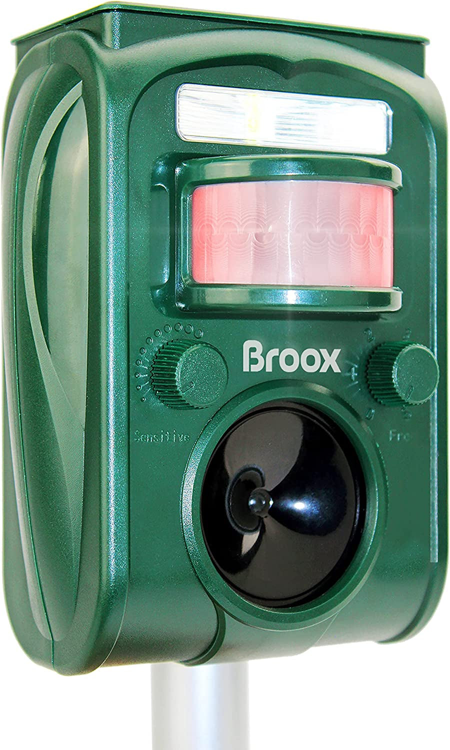 2026 Upgraded Solar Animal Repellent, Cat Repellent Outdoor, Squirrel Repellent, Deer Repellent, Ultrasonic Pest Repeller, Waterproof IP 65, Motion Detection, Dog, Raccoon, Skunk, Rabbit, Rodent
